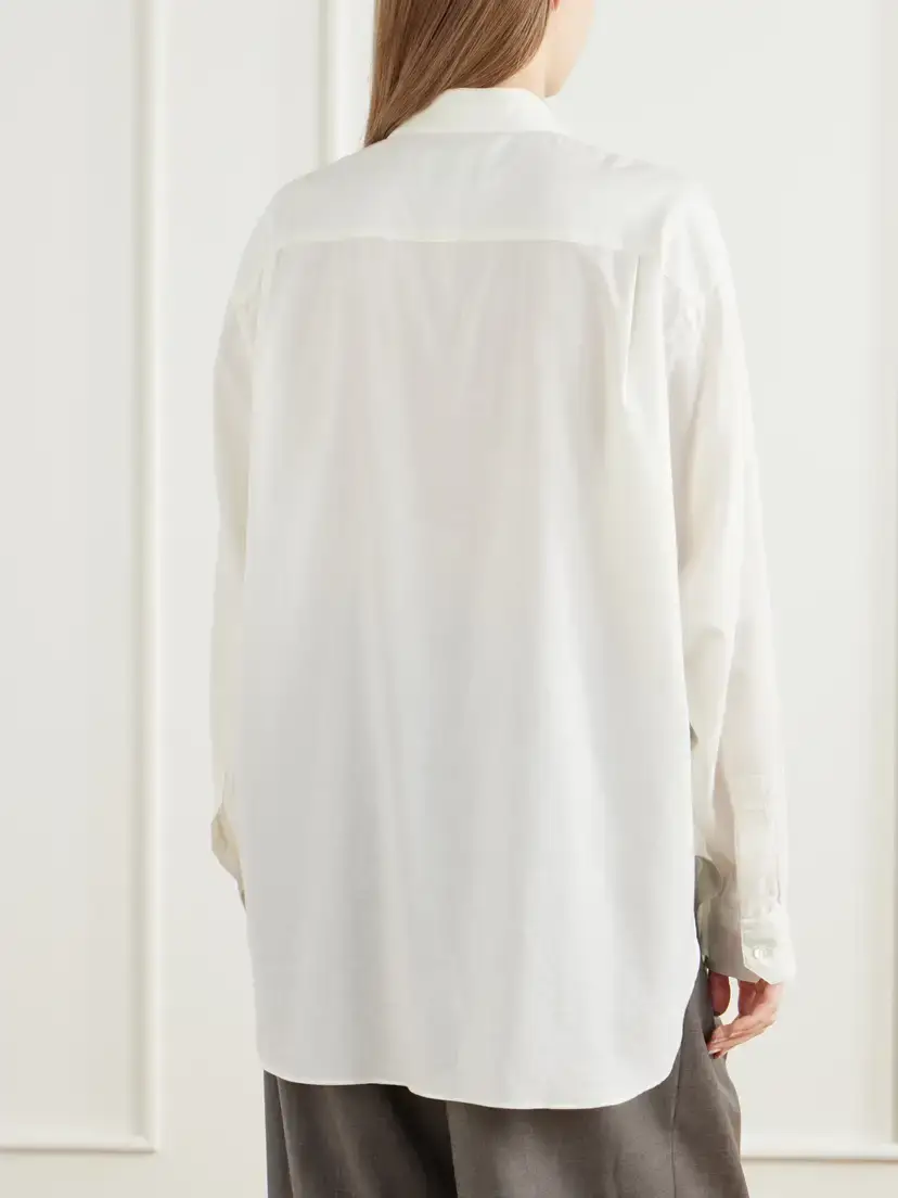 ssstein Cotton And Silk-blend Shirt | Thumbnail 4