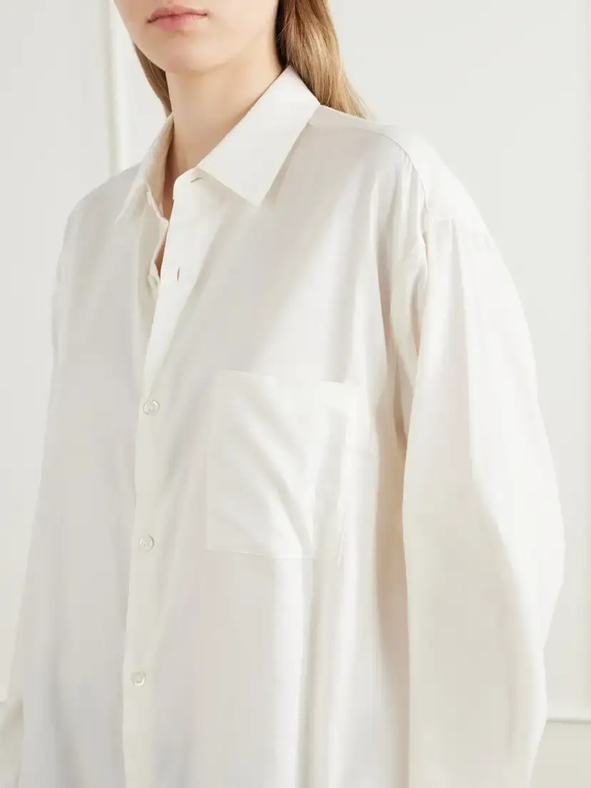 ssstein Cotton And Silk-blend Shirt | Thumbnail 5