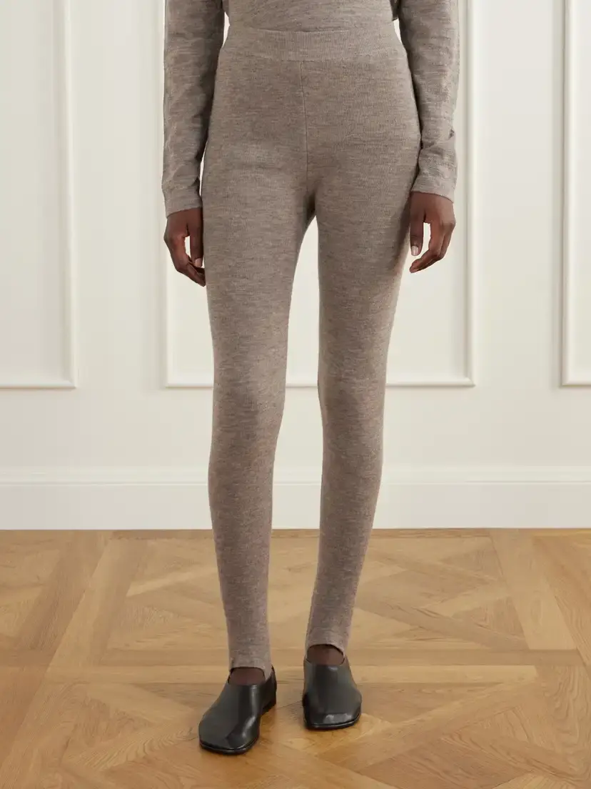 Lauren Manoogian Merino Wool-blend Stirrup Leggings | Thumbnail 3 Lauren Manoogian Merino Wool-blend Stirrup Leggings | Thumbnail 3