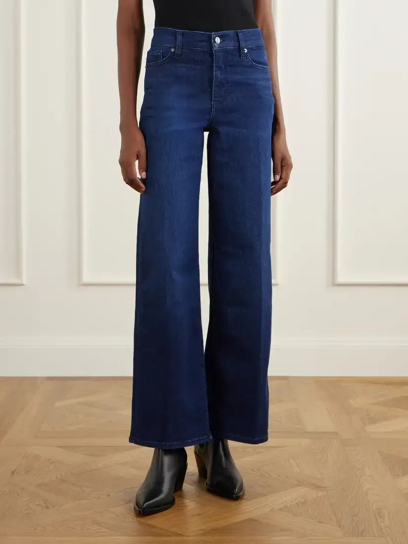 Frame Le Slim Palazzo High-rise Wide-leg Jeans | Thumbnail 3