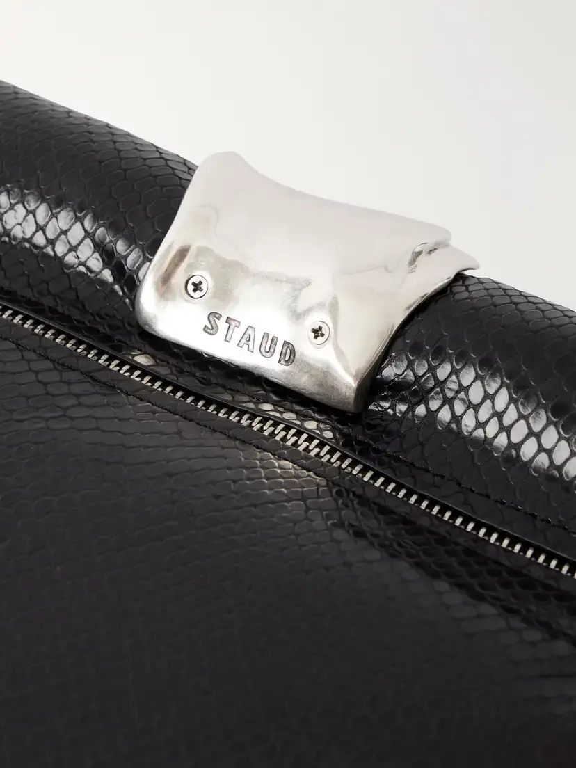 Staud Snake-effect Leather Clutch | Thumbnail 5