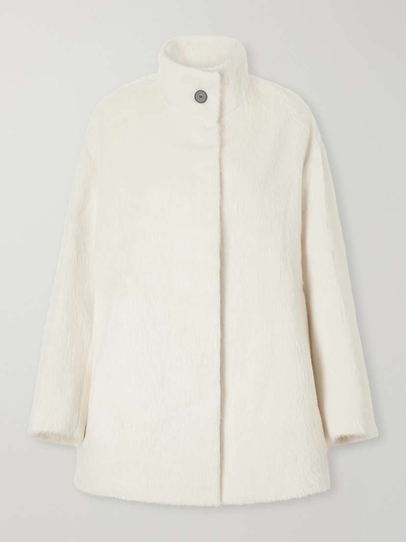 Melda Alpaca And Wool-blend Coat