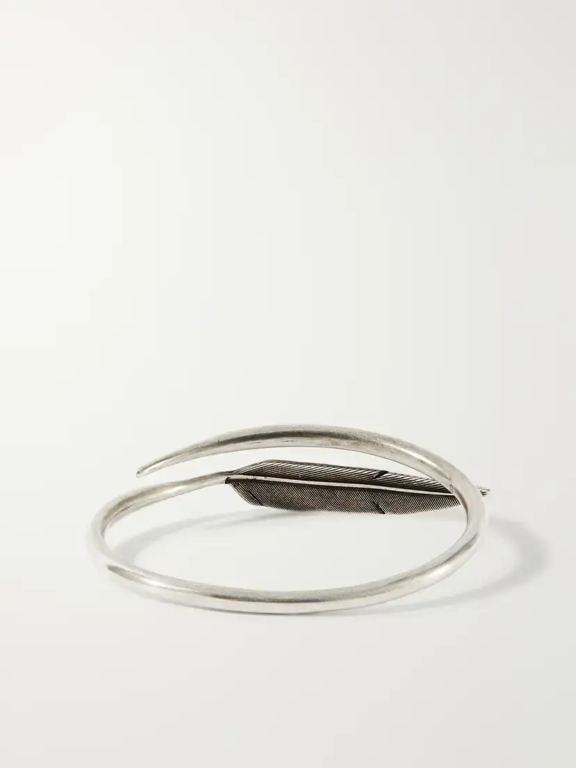 Ann Demeulemeester Dagvin Silver Cuff | Thumbnail 3 Ann Demeulemeester Dagvin Silver Cuff | Thumbnail 3