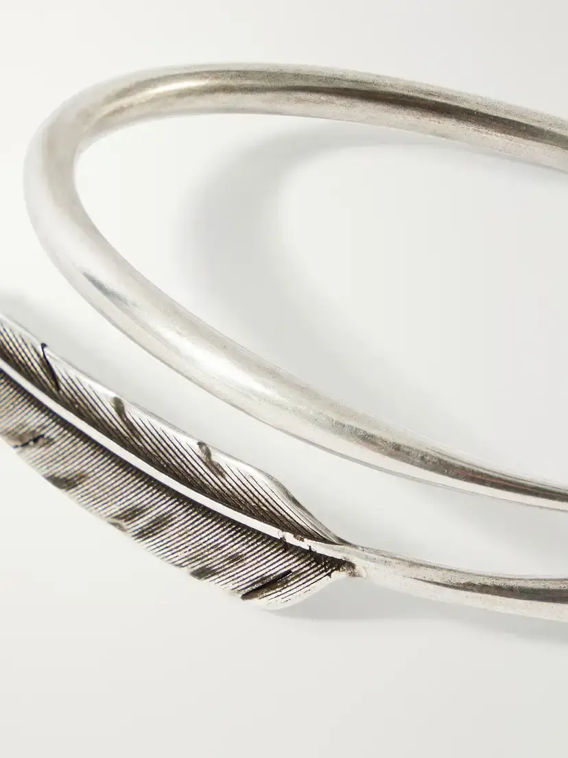 Ann Demeulemeester Dagvin Silver Cuff | Thumbnail 4 Ann Demeulemeester Dagvin Silver Cuff | Thumbnail 4