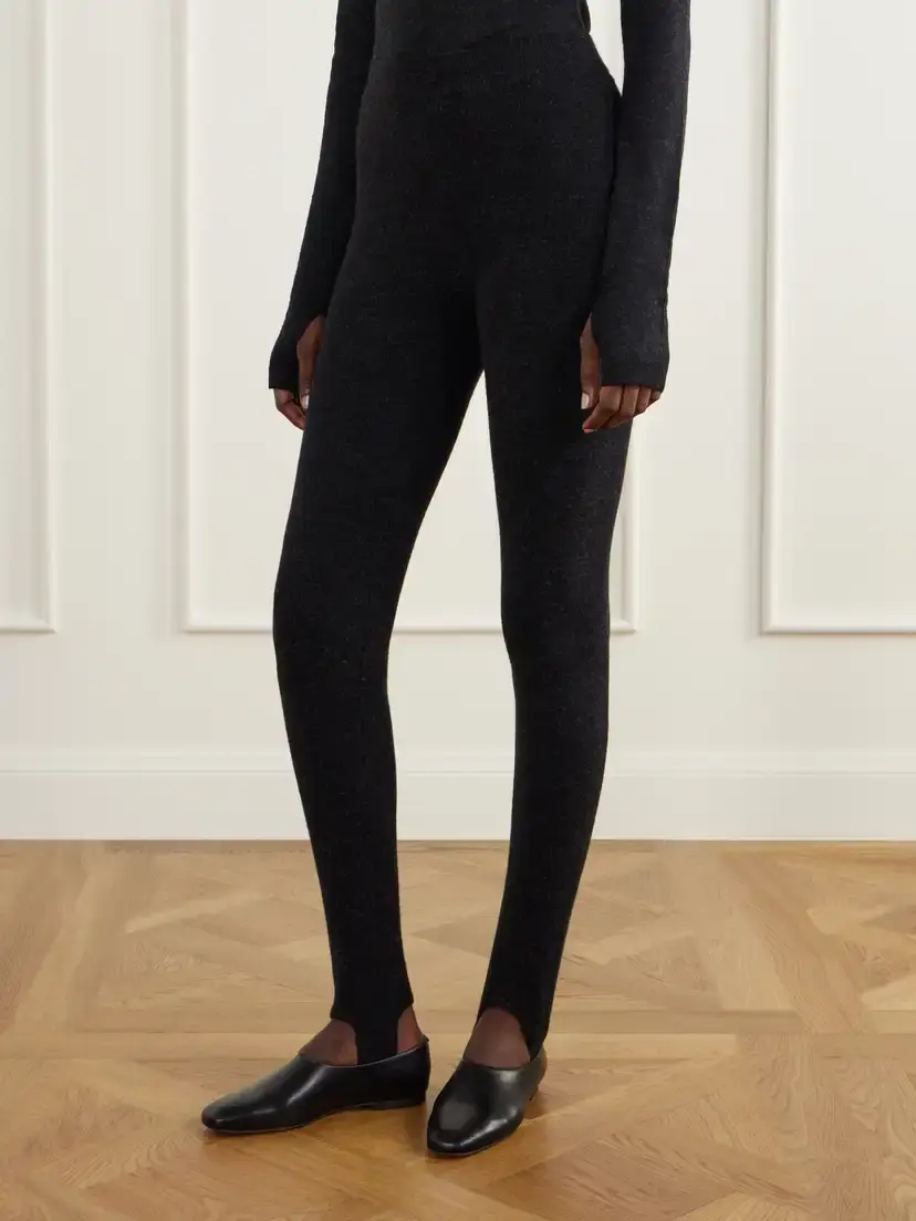 Lauren Manoogian Merino Wool-blend Stirrup Leggings | Thumbnail 3 Lauren Manoogian Merino Wool-blend Stirrup Leggings | Thumbnail 3