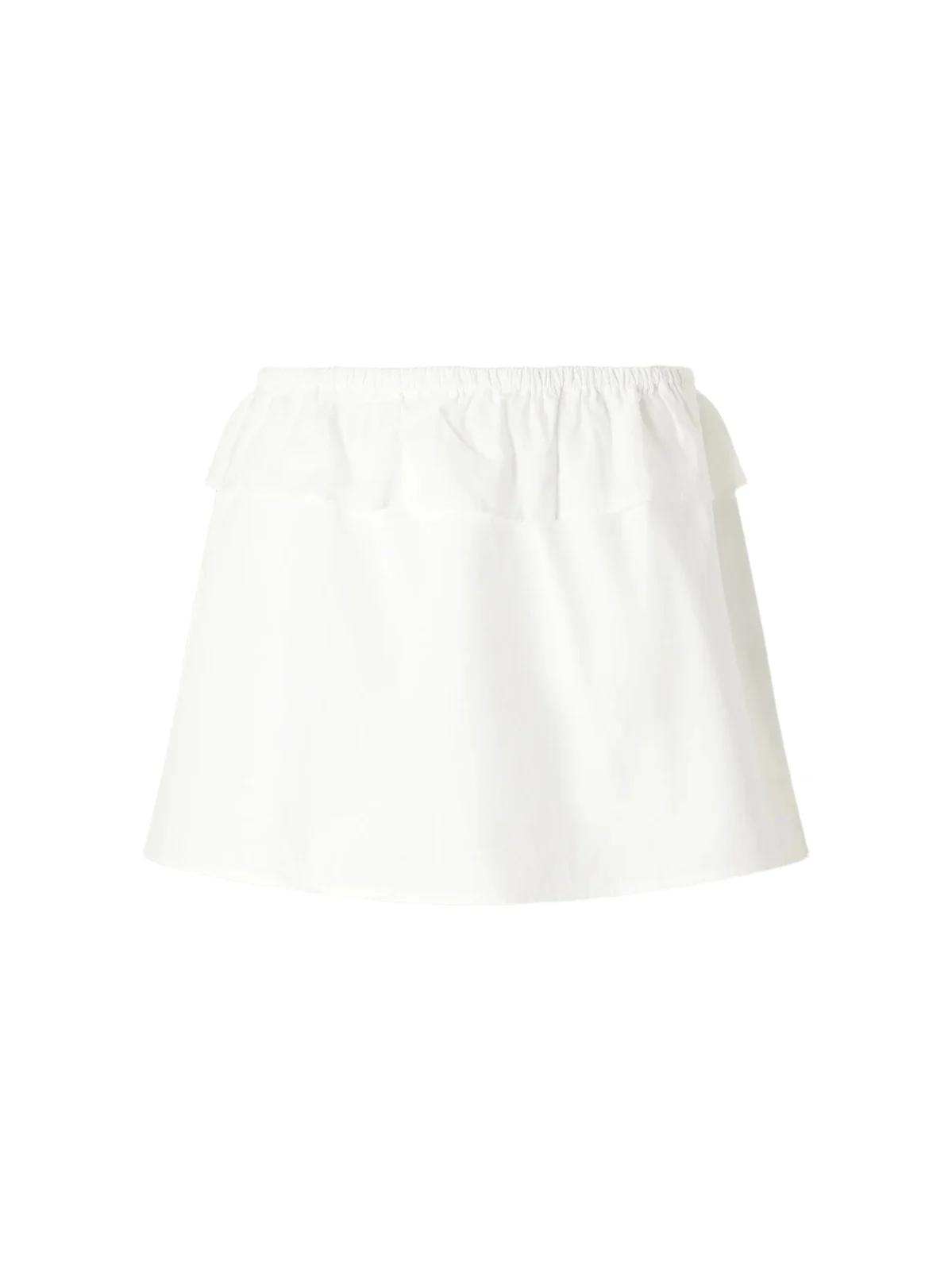 Flounce Layer Organic Cotton-poplin Mini Skirt Flounce Layer Organic Cotton-poplin Mini Skirt