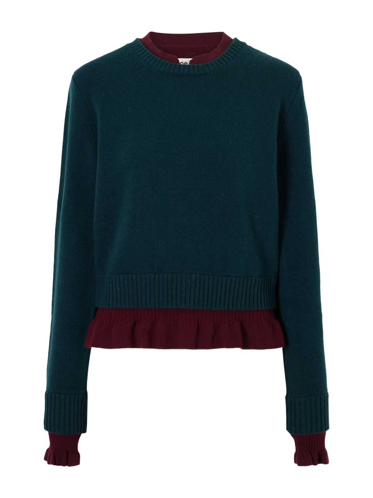 Layered Wool Sweater Layered Wool Sweater