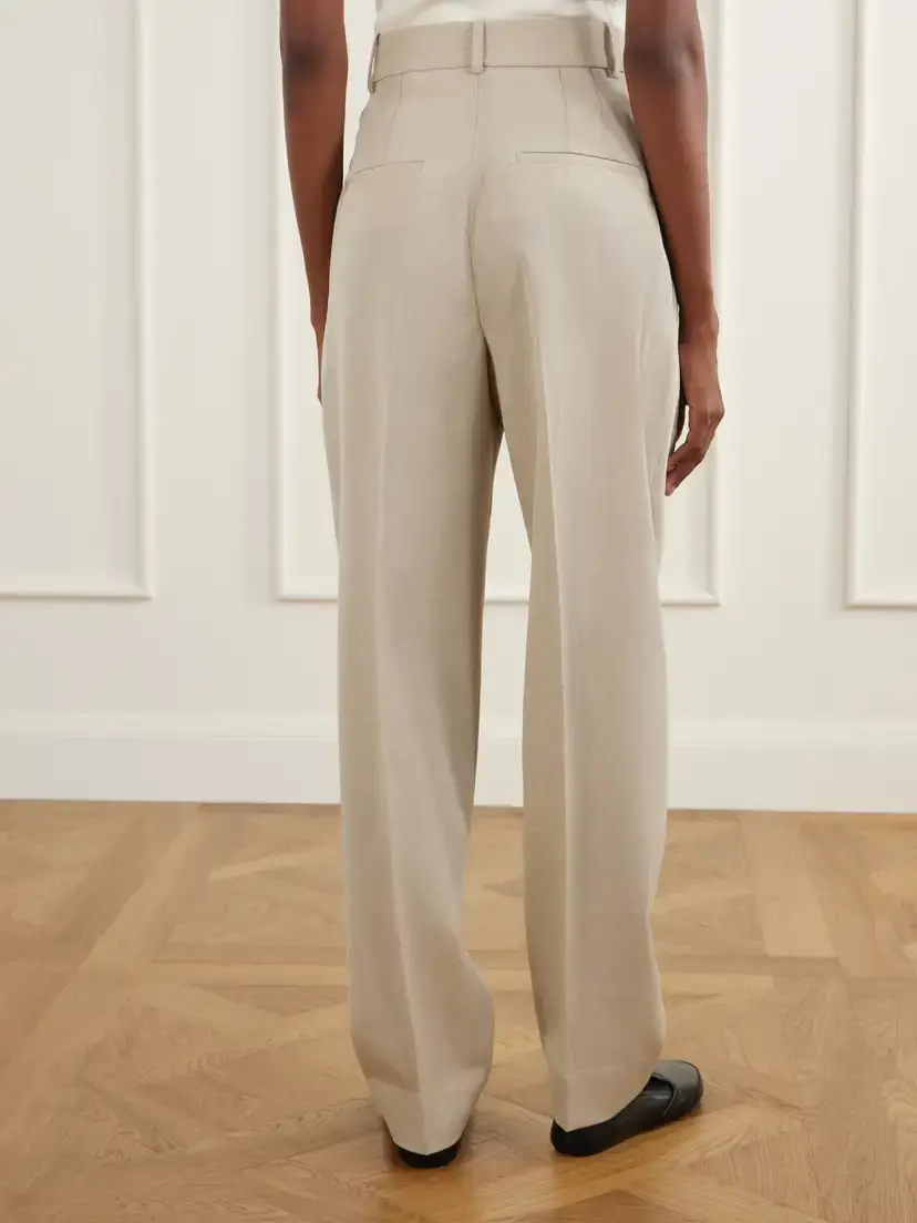 RÓHE Daria Wool-blend Tapered Pants | Thumbnail 4