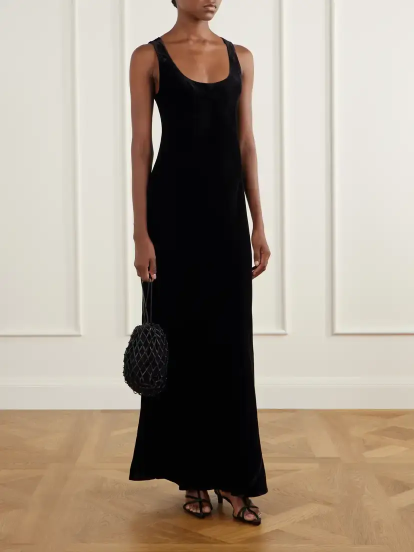RÓHE Velvet Maxi Dress | Thumbnail 2 RÓHE Velvet Maxi Dress | Thumbnail 2