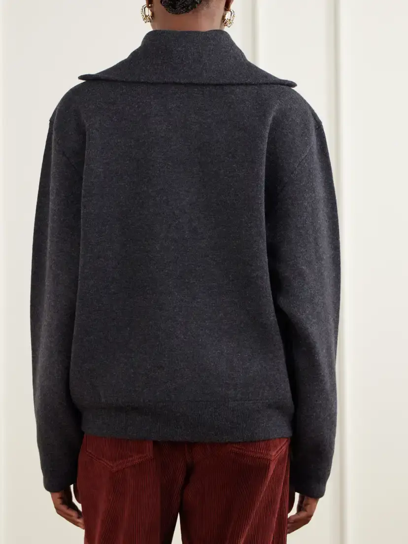 RÓHE Wool-blend Half-zip Sweater | Thumbnail 4 RÓHE Wool-blend Half-zip Sweater | Thumbnail 4
