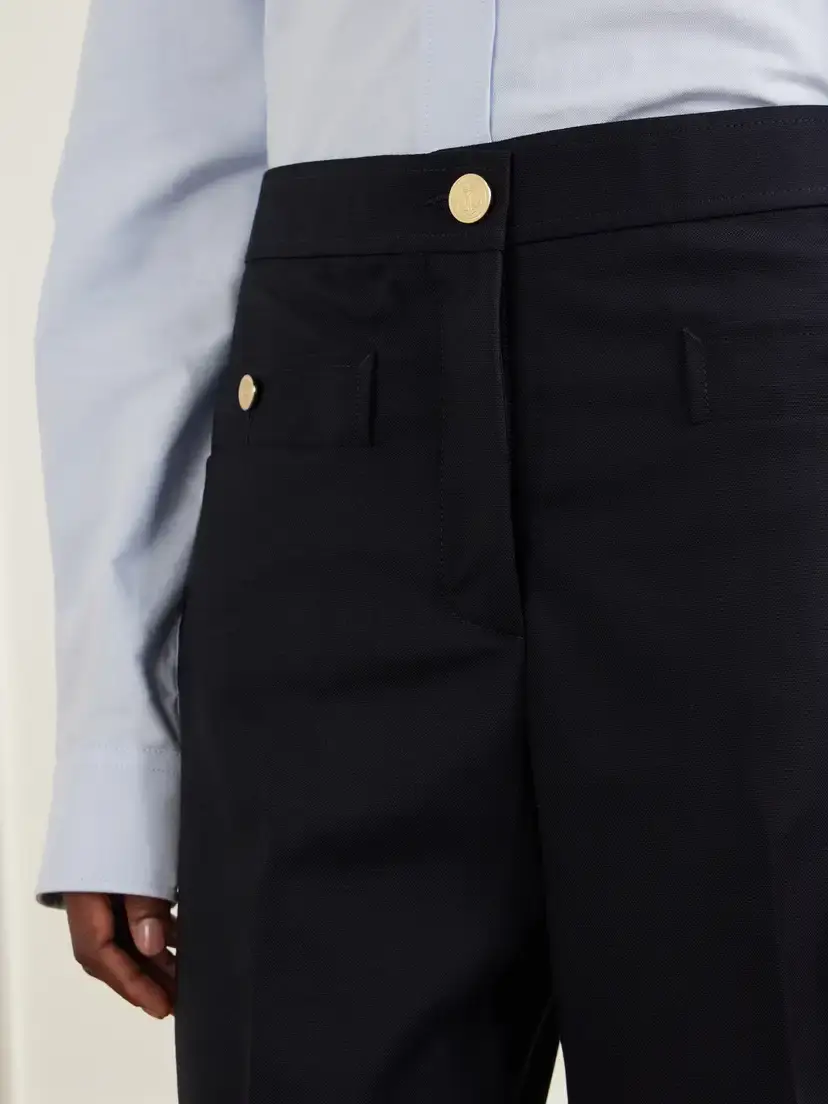 Thom Browne Virgin Wool-twill Straight-leg Cropped Pants | Thumbnail 5
