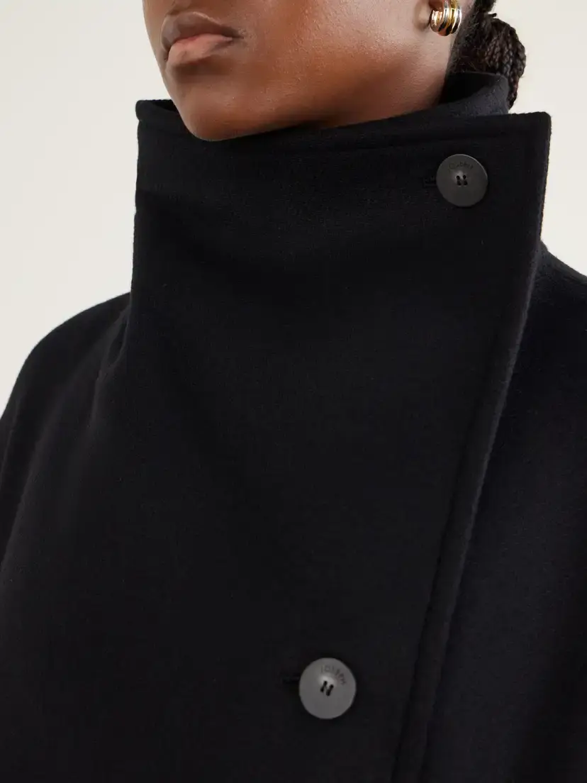 Joseph Fiore Belted Virgin Wool-blend Coat | Thumbnail 5 Joseph Fiore Belted Virgin Wool-blend Coat | Thumbnail 5