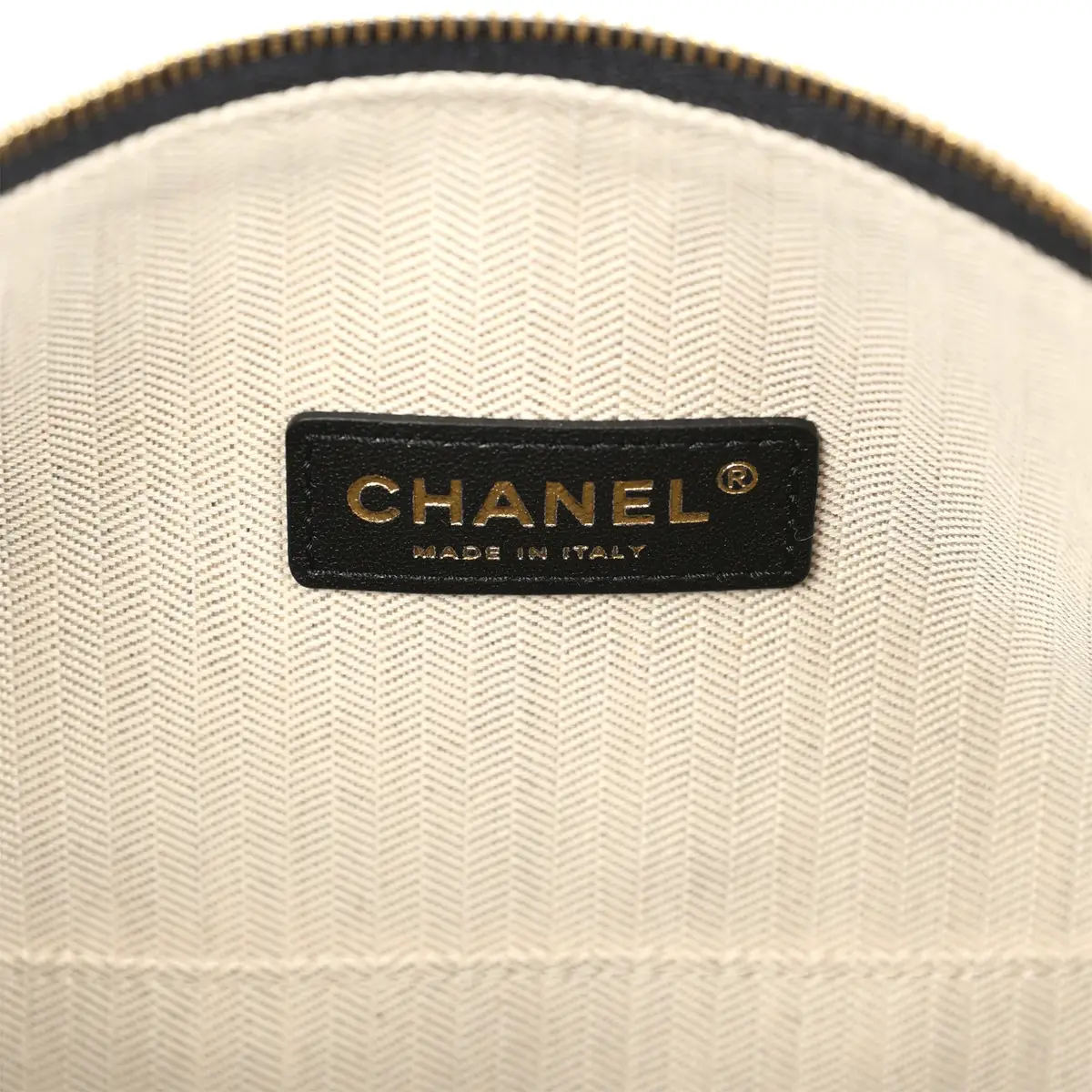 Chanel Chanel Round Top Handle Hobo Bag Black Grained Calfskin Gold Hardware | Thumbnail 8 Chanel Chanel Round Top Handle Hobo Bag Black Grained Calfskin Gold Hardware | Thumbnail 8