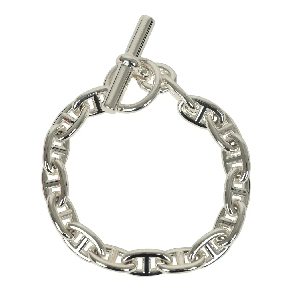Hermes Chaine D'Ancre Bracelet Medium Sterling Hermes Chaine D'Ancre Bracelet Medium Sterling