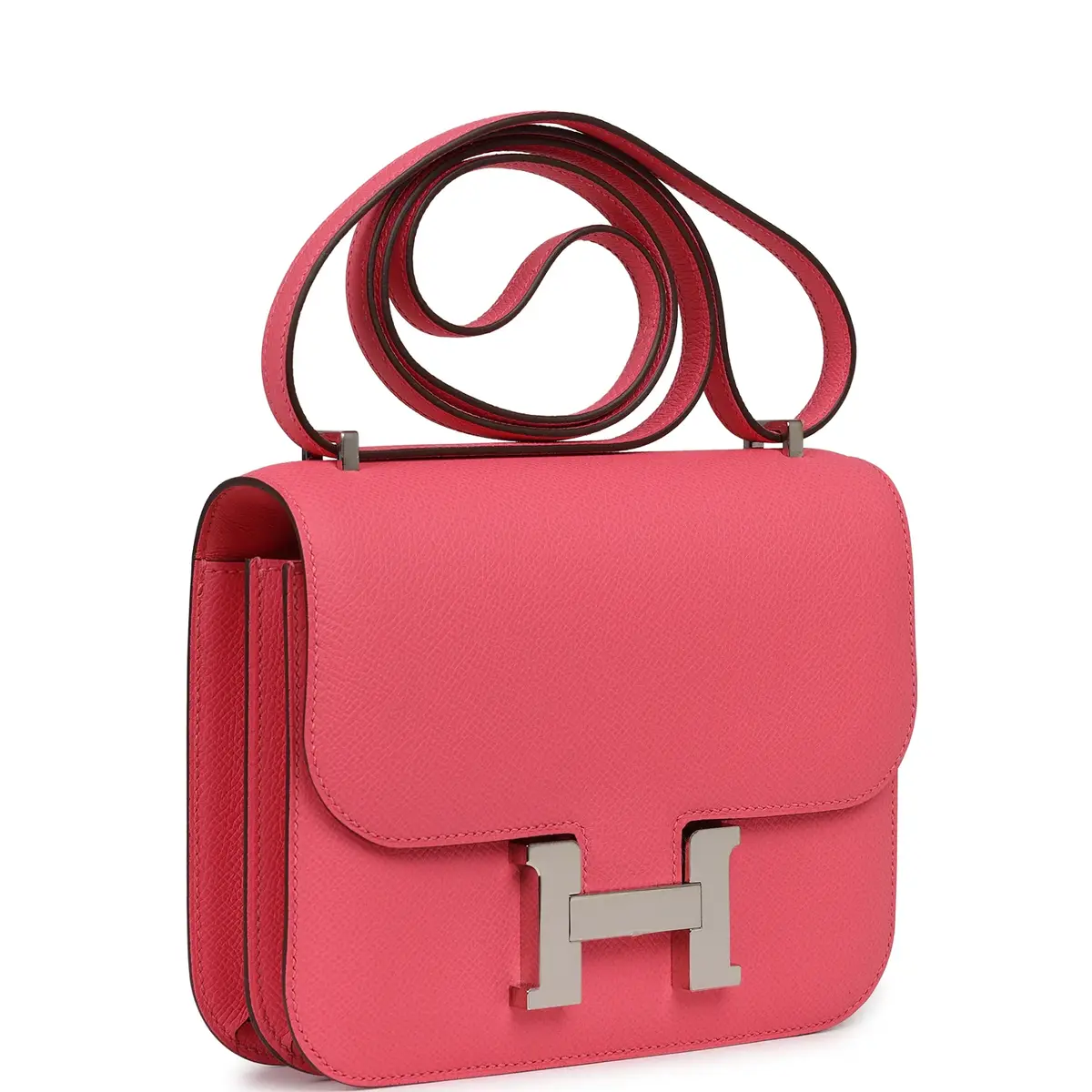 HERMÈS Hermes Constance 18 Rose Azalee Epsom Palladium Hardware | Thumbnail 2 HERMÈS Hermes Constance 18 Rose Azalee Epsom Palladium Hardware | Thumbnail 2