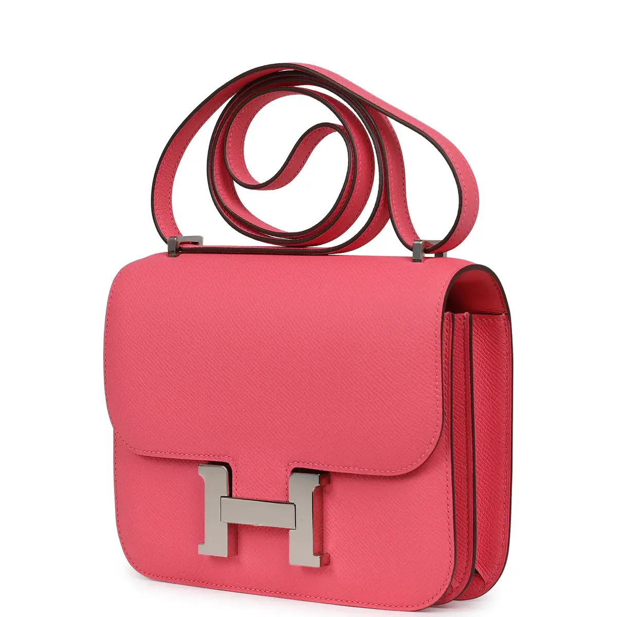 HERMÈS Hermes Constance 18 Rose Azalee Epsom Palladium Hardware | Thumbnail 5 HERMÈS Hermes Constance 18 Rose Azalee Epsom Palladium Hardware | Thumbnail 5