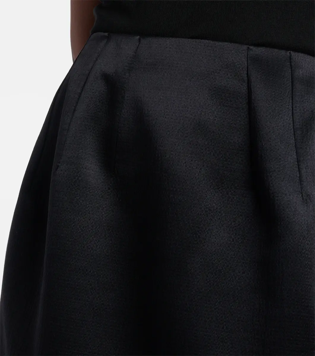 The Row Gamin wool and silk midi skirt | Thumbnail 3 The Row Gamin wool and silk midi skirt | Thumbnail 3