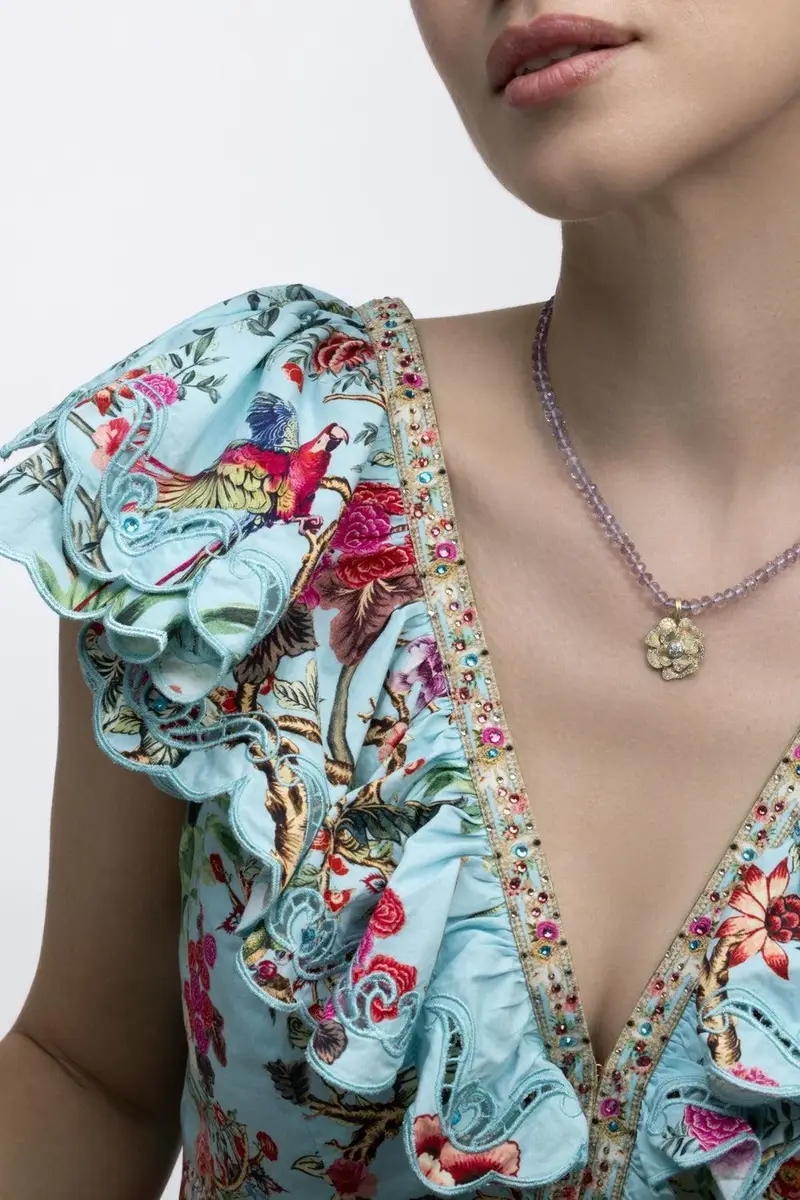 IRENE NEUWIRTH JEWELRY Amethyst Rose Of France Beaded Candy Necklace | Thumbnail 3 IRENE NEUWIRTH JEWELRY Amethyst Rose Of France Beaded Candy Necklace | Thumbnail 3