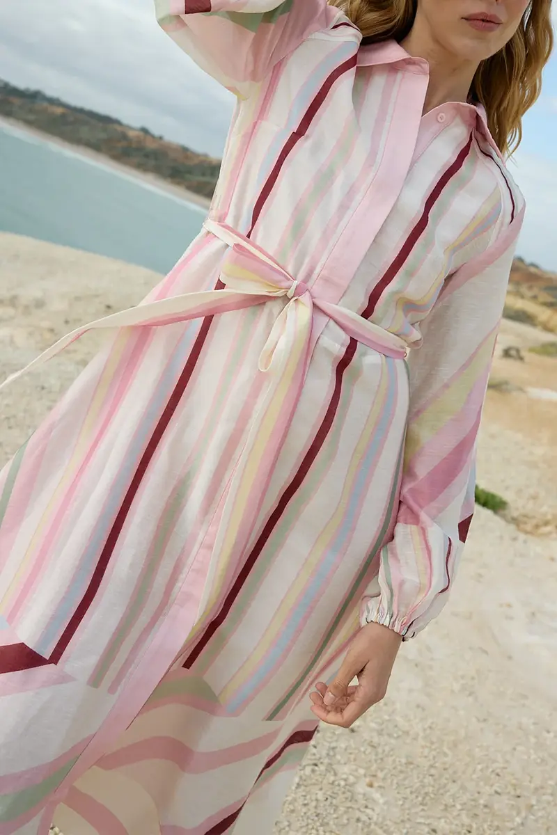 ASTON STUDIO Saskia Midi Wrap Dress | Thumbnail 4