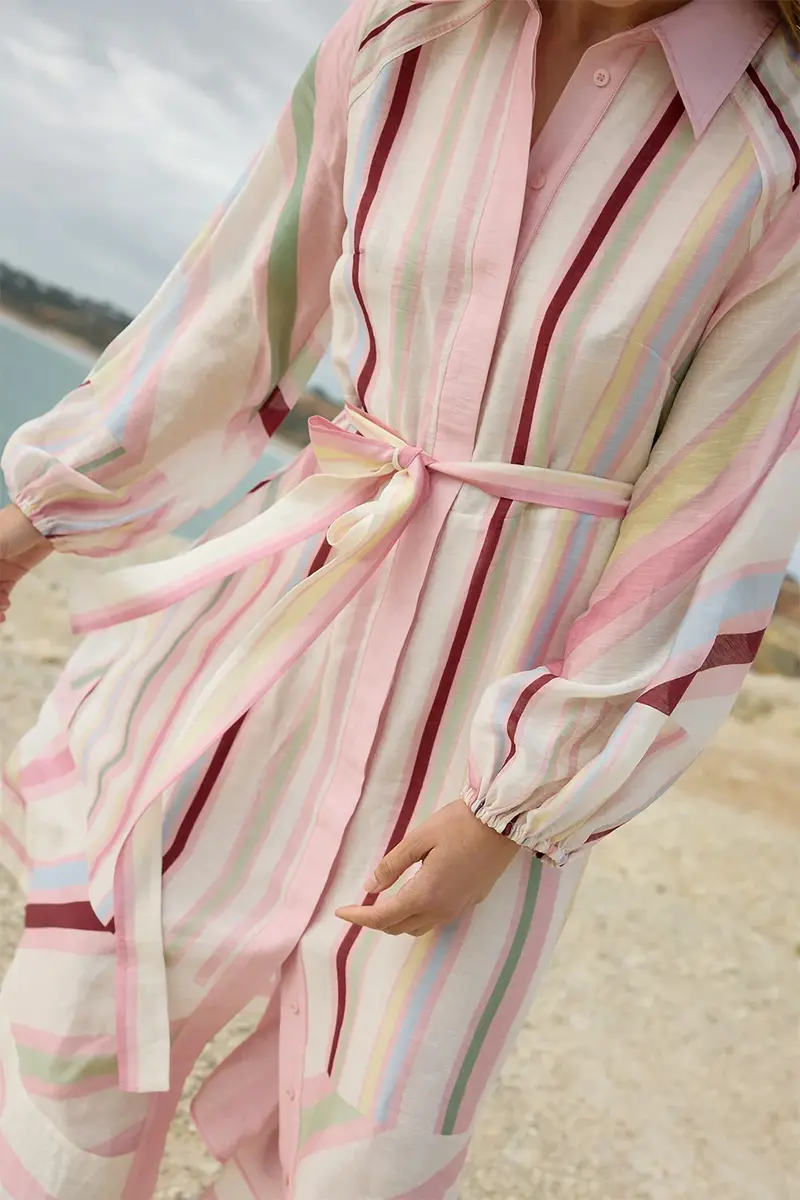 ASTON STUDIO Saskia Midi Wrap Dress | Thumbnail 5