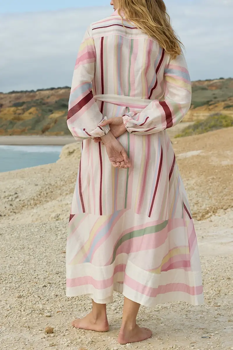 ASTON STUDIO Saskia Midi Wrap Dress | Thumbnail 7