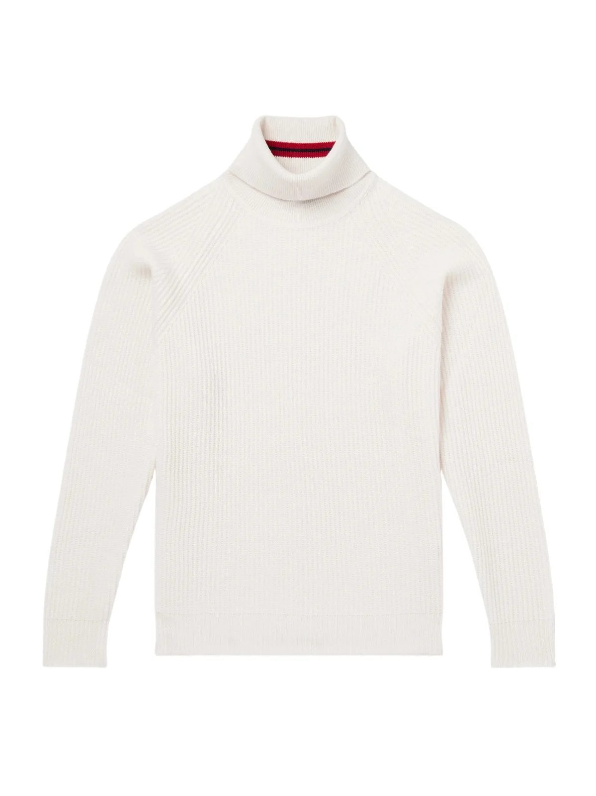 Canali Ribbed Cashmere Rollneck Sweater - Men