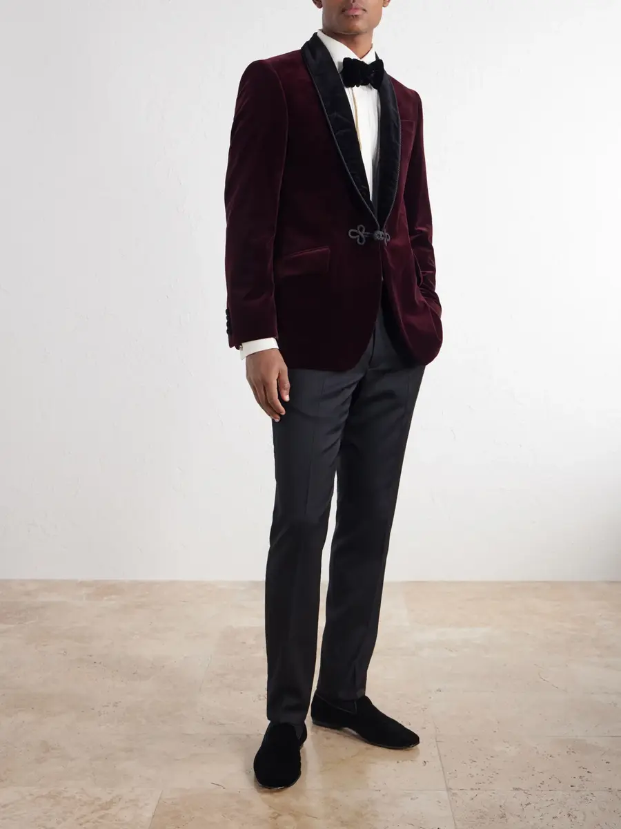 Favourbrook Cotton-Velvet Tuxedo Jacket - Men | Thumbnail 2 Favourbrook Cotton-Velvet Tuxedo Jacket - Men | Thumbnail 2