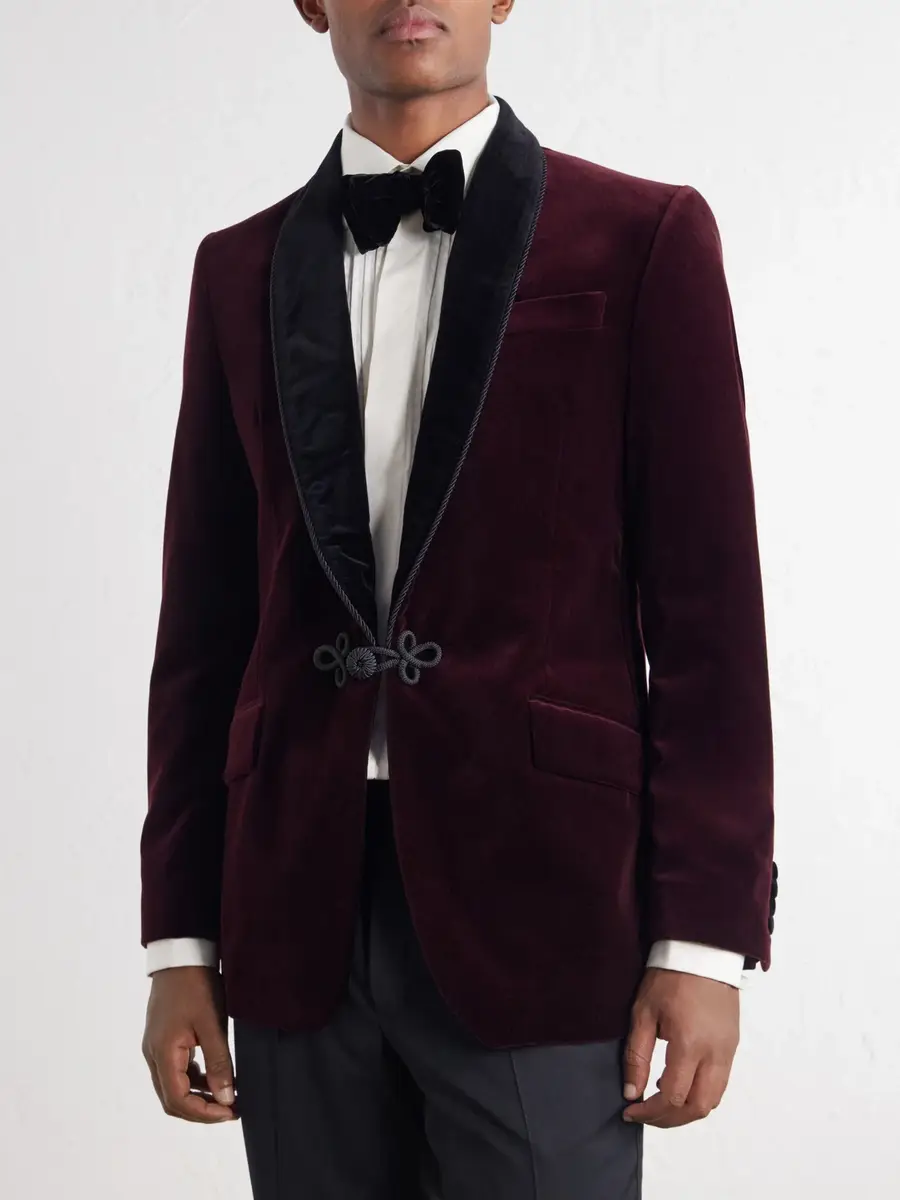 Favourbrook Cotton-Velvet Tuxedo Jacket - Men | Thumbnail 3 Favourbrook Cotton-Velvet Tuxedo Jacket - Men | Thumbnail 3