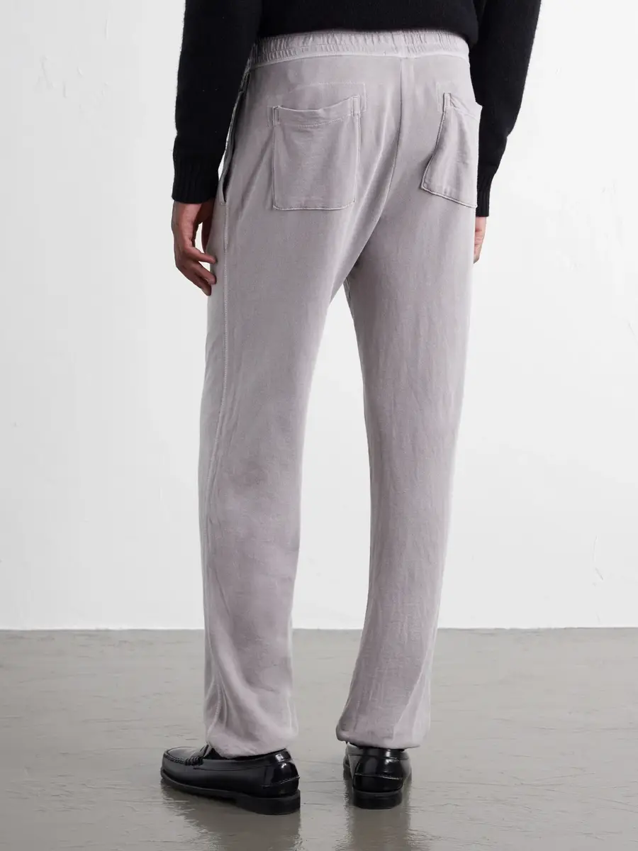 James Perse Straight-Leg Supima Cotton-Jersey Sweatpants - Men | Thumbnail 4