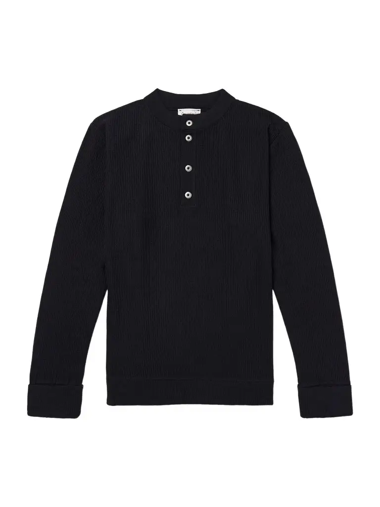 S.N.S. Herning Stamina Ribbed Wool Sweater - Men