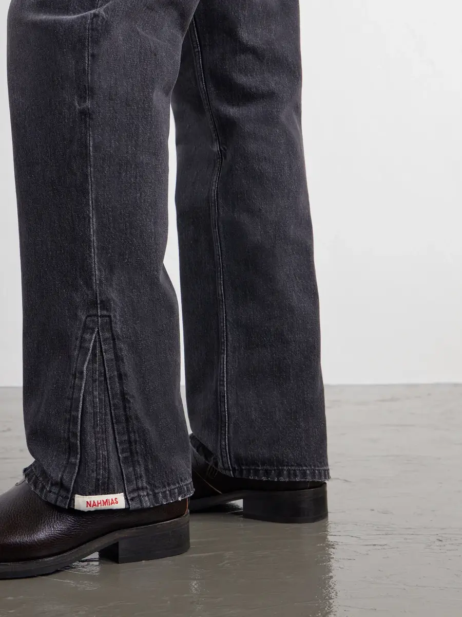 Nahmias Straight-Leg Cotton-Blend Jeans - Men | Thumbnail 5 Nahmias Straight-Leg Cotton-Blend Jeans - Men | Thumbnail 5