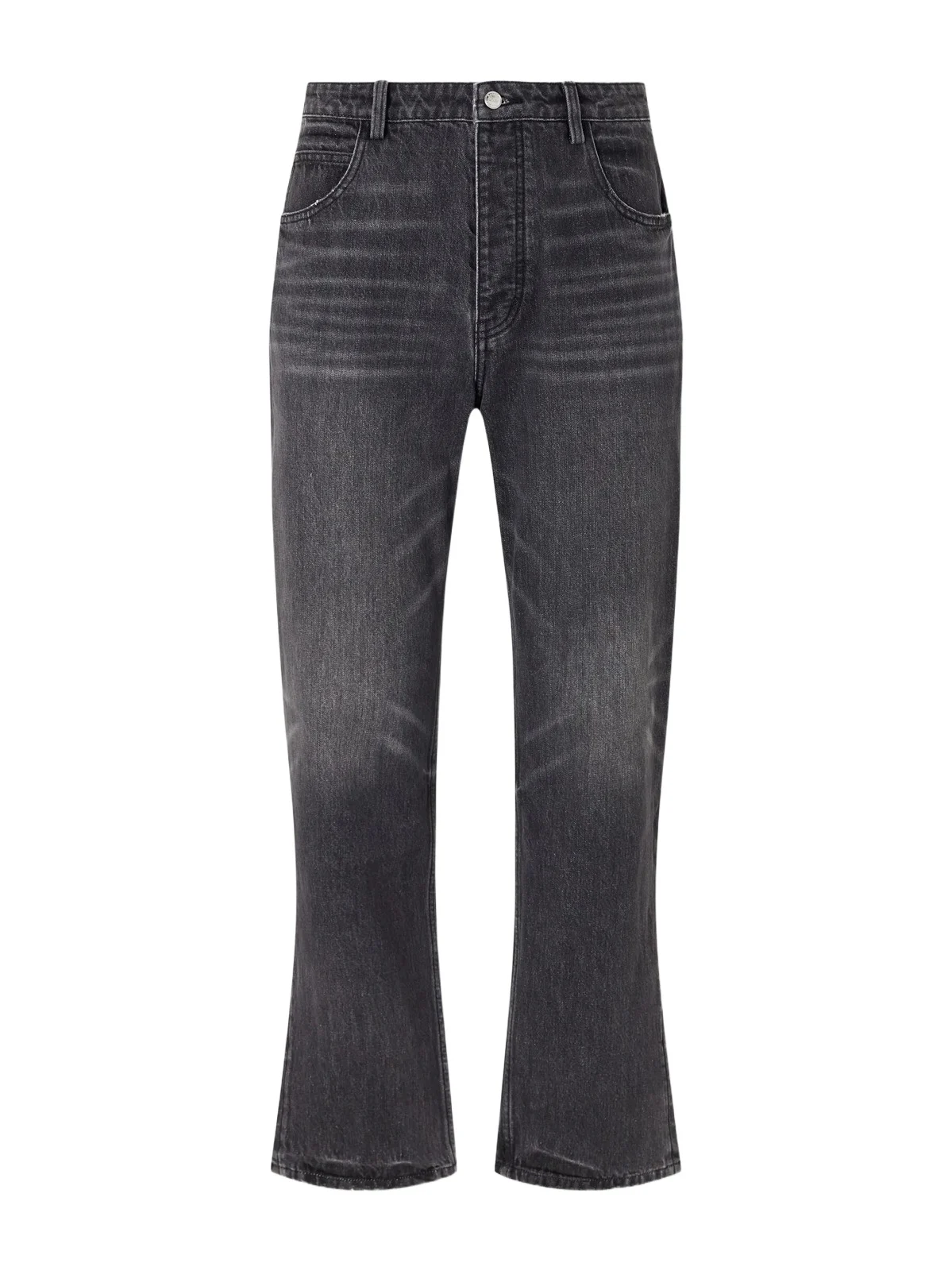 Straight-Leg Cotton-Blend Jeans - Men