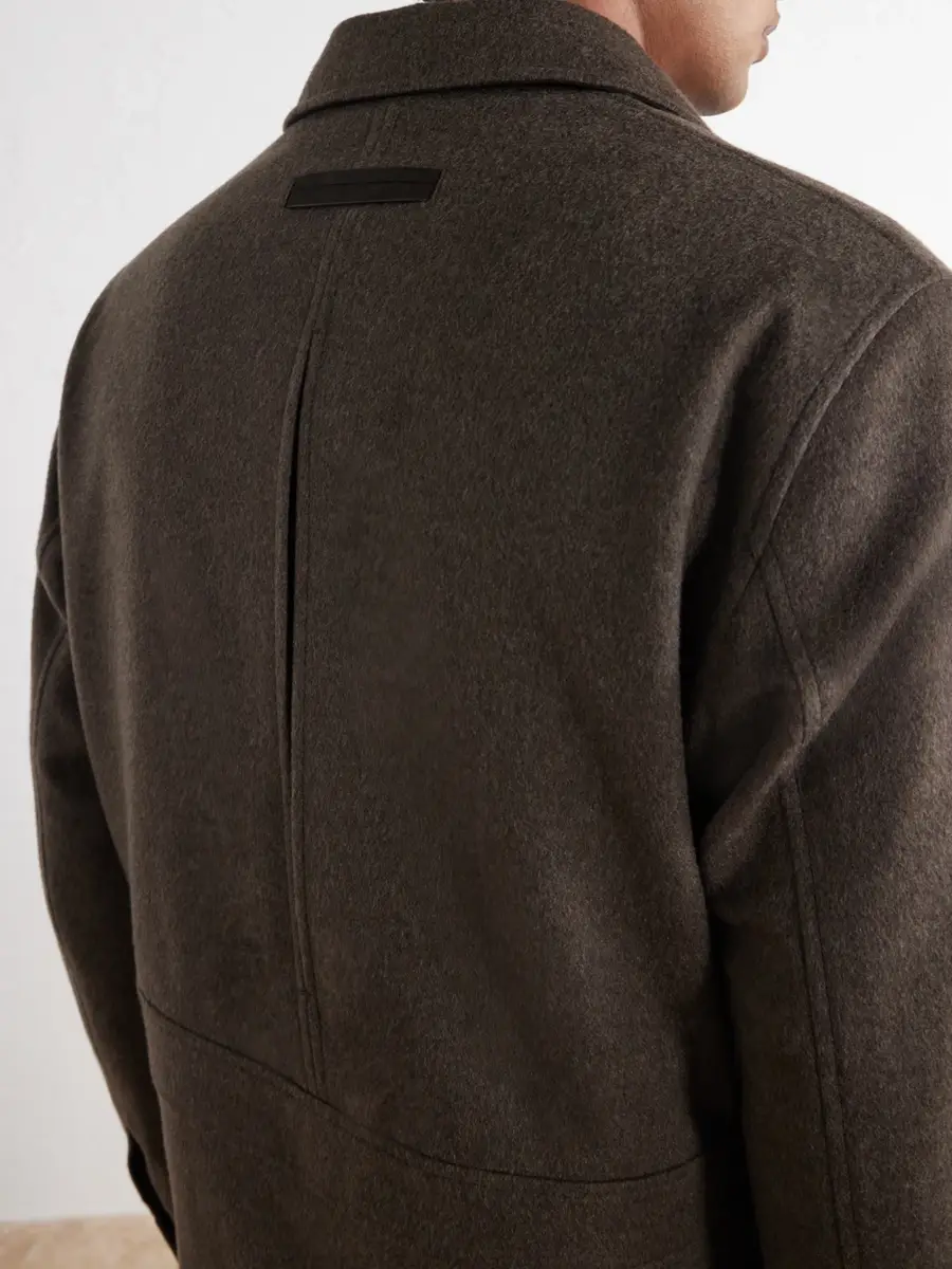 Zegna Oasi Herringbone Cashmere Coat - Men | Thumbnail 6 Zegna Oasi Herringbone Cashmere Coat - Men | Thumbnail 6