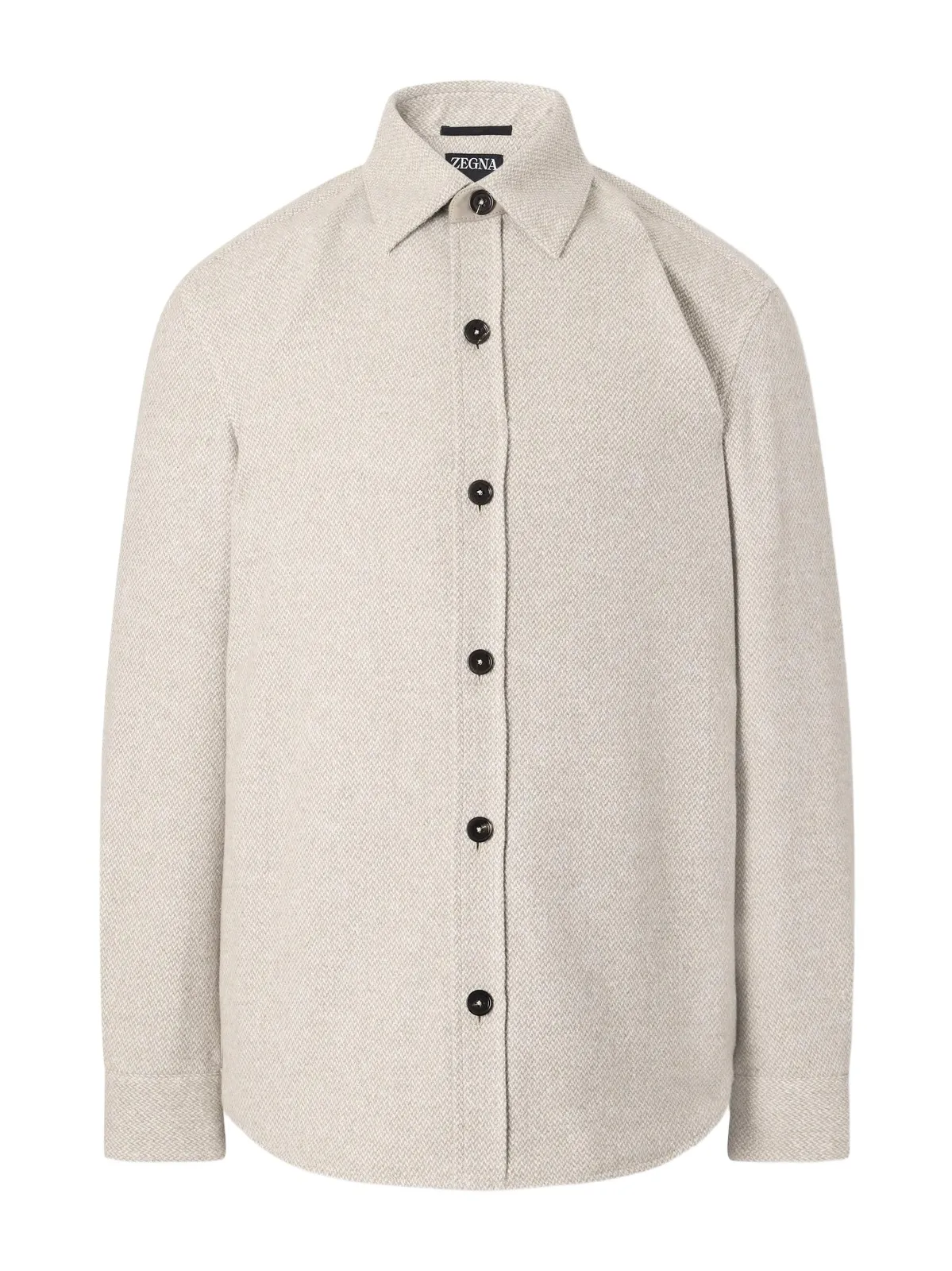 Zegna Cashmere and Silk-Blend Twill Overshirt - Men