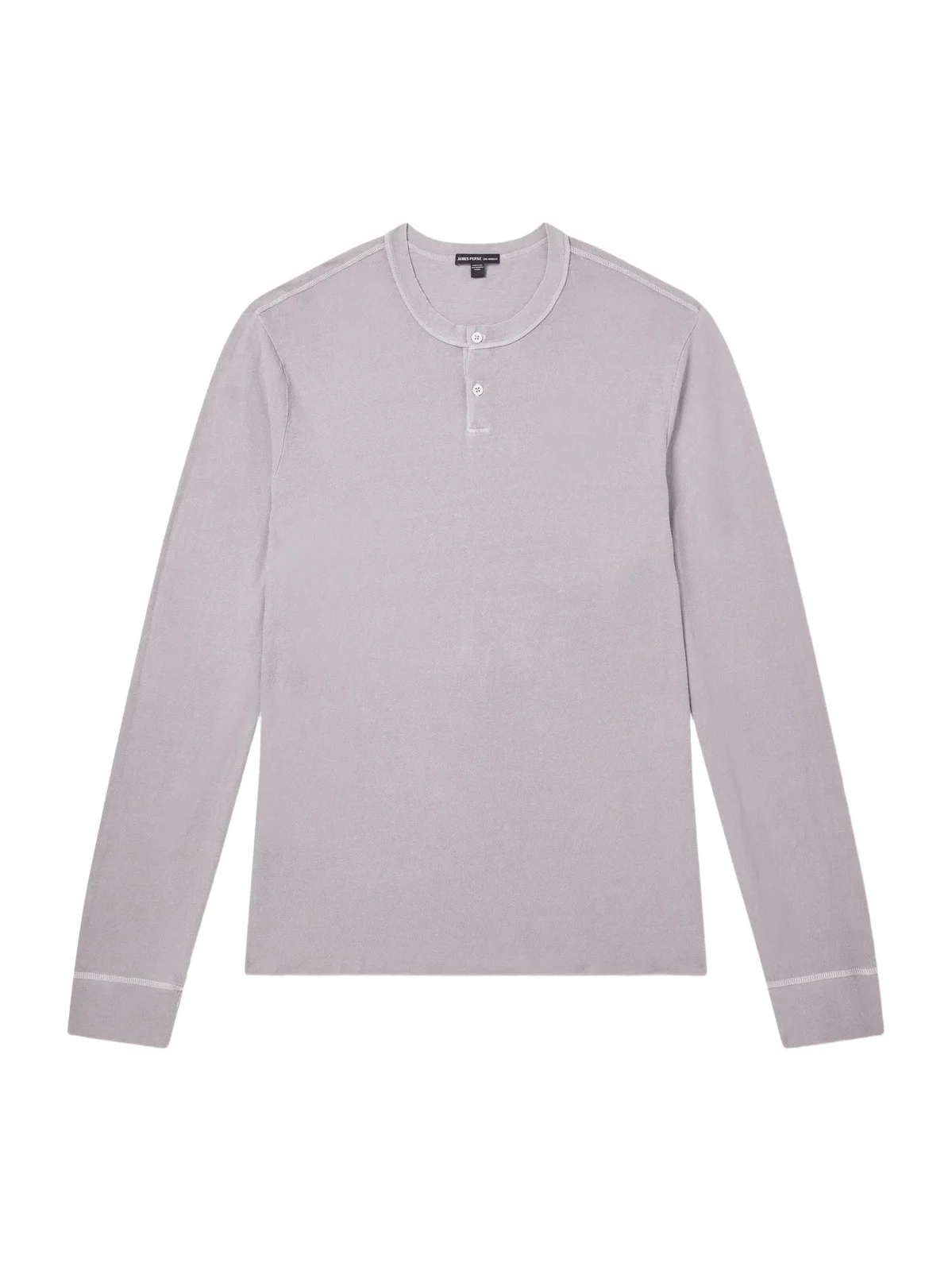 James Perse Cotton-Jersey Henley T-Shirt - Men