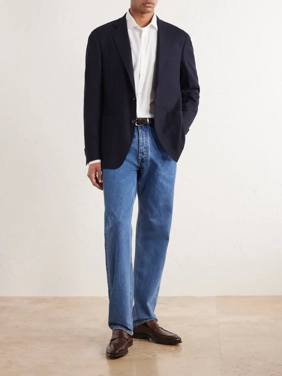 Canali Kei Wool-Blend Blazer - Men | Thumbnail 2 Canali Kei Wool-Blend Blazer - Men | Thumbnail 2