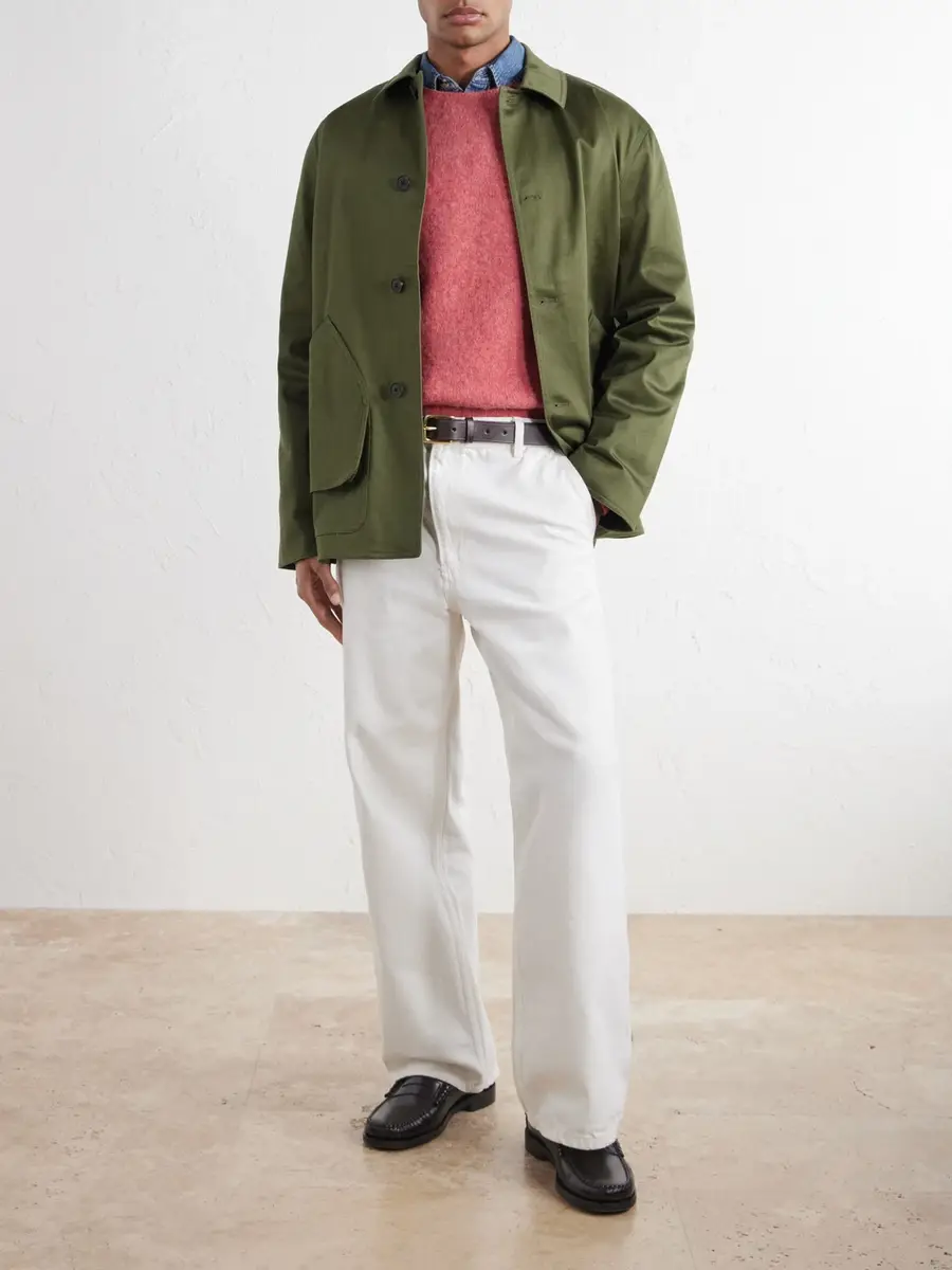 Drake's Brushed Wool Sweater - Men | Thumbnail 2