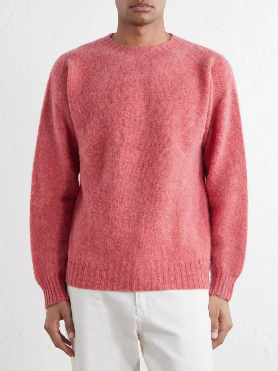 Drake's Brushed Wool Sweater - Men | Thumbnail 3