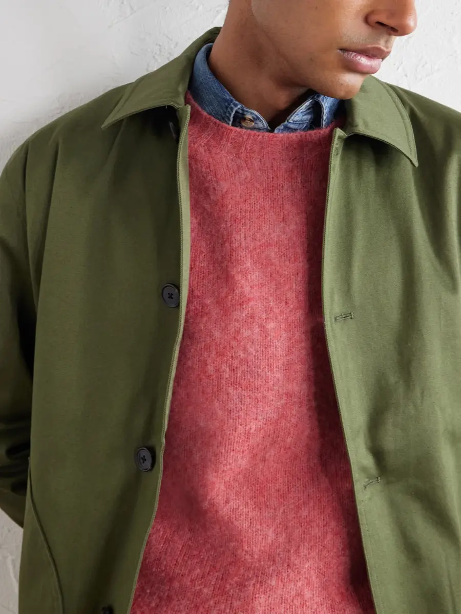 Drake's Brushed Wool Sweater - Men | Thumbnail 5