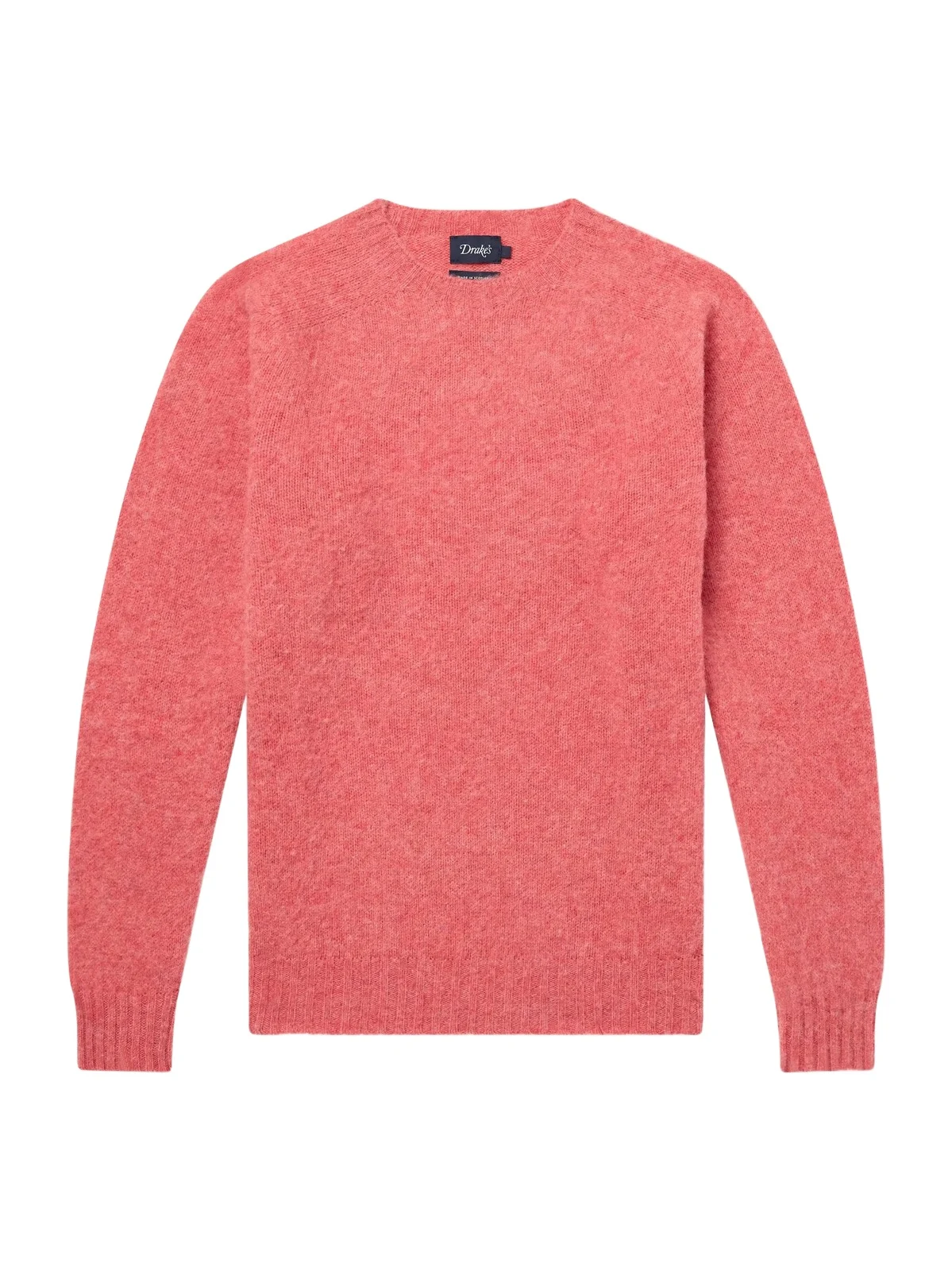 Drake's Brushed Wool Sweater - Men