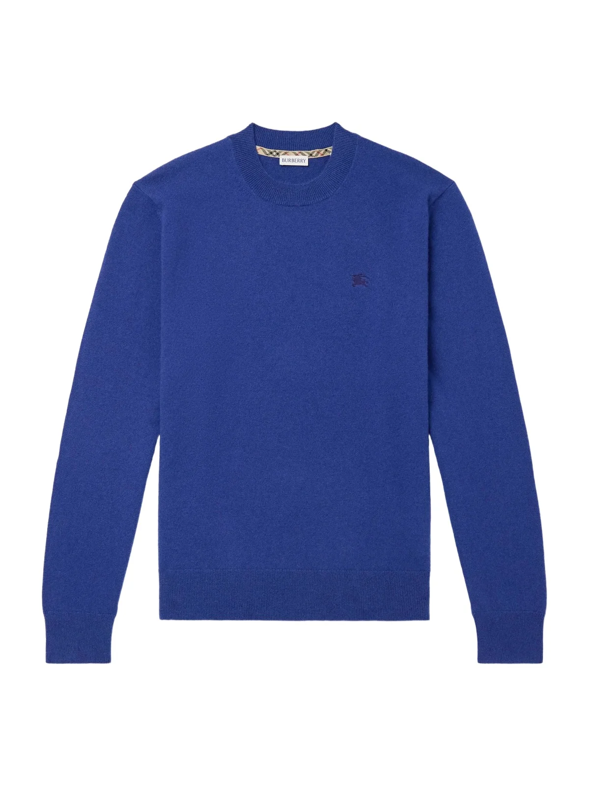 Burberry Logo-Embroidered Cashmere-Blend Sweater - Men