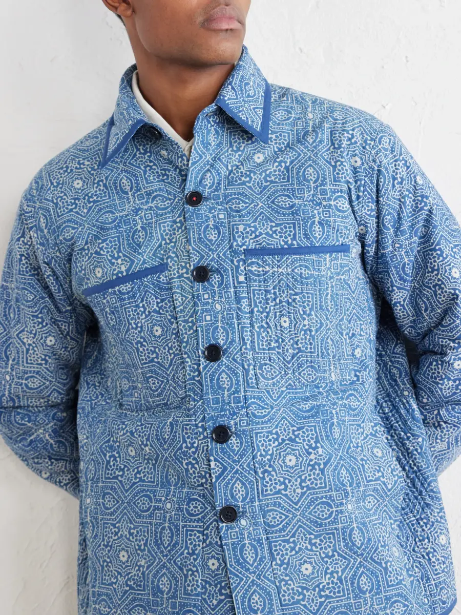 Kardo Wynton Printed Cotton Blouson Jacket - Men | Thumbnail 5 Kardo Wynton Printed Cotton Blouson Jacket - Men | Thumbnail 5