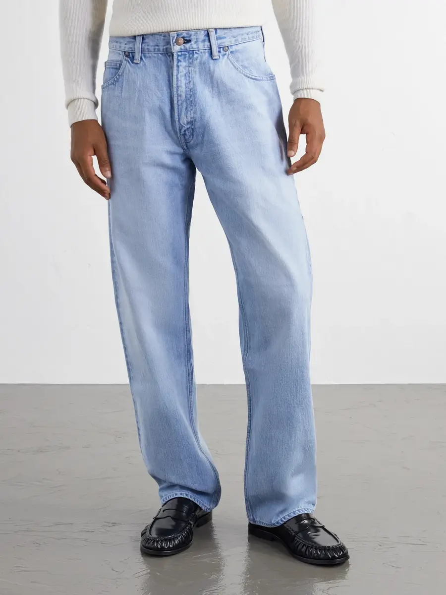 Blue Blue Japan Straight-Leg Jeans - Men | Thumbnail 3 Blue Blue Japan Straight-Leg Jeans - Men | Thumbnail 3