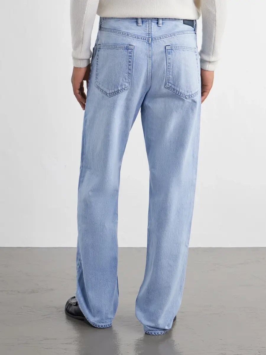 Blue Blue Japan Straight-Leg Jeans - Men | Thumbnail 4 Blue Blue Japan Straight-Leg Jeans - Men | Thumbnail 4