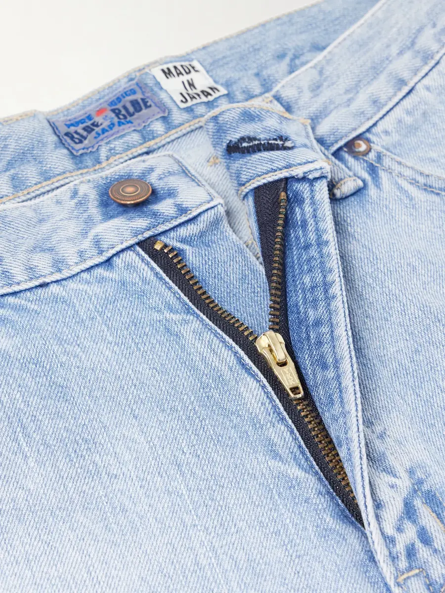 Blue Blue Japan Straight-Leg Jeans - Men | Thumbnail 6 Blue Blue Japan Straight-Leg Jeans - Men | Thumbnail 6