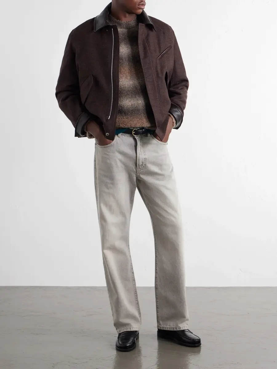 FrizmWORKS Striped Bouclé Sweater - Men | Thumbnail 2