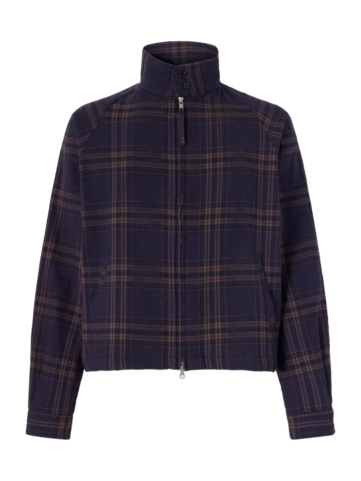 Kardo Stanley Embroidered Checked Cotton Bomber Jacket - Men