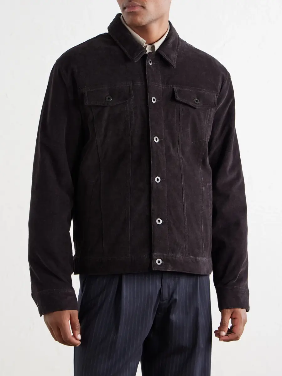 James Perse Stretch-Cotton Corduroy Blouson Jacket - Men | Thumbnail 3 James Perse Stretch-Cotton Corduroy Blouson Jacket - Men | Thumbnail 3
