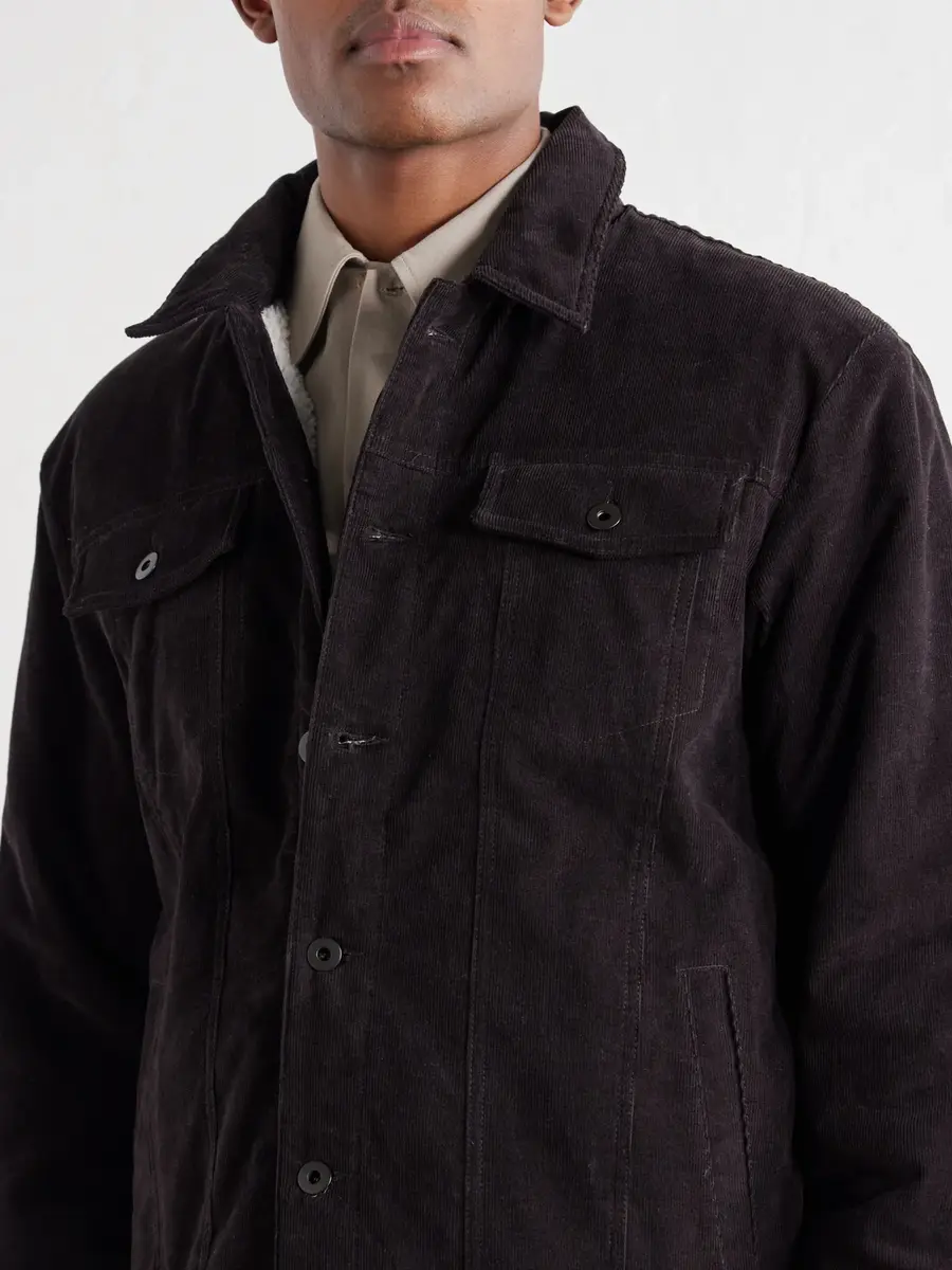 James Perse Stretch-Cotton Corduroy Blouson Jacket - Men | Thumbnail 5 James Perse Stretch-Cotton Corduroy Blouson Jacket - Men | Thumbnail 5