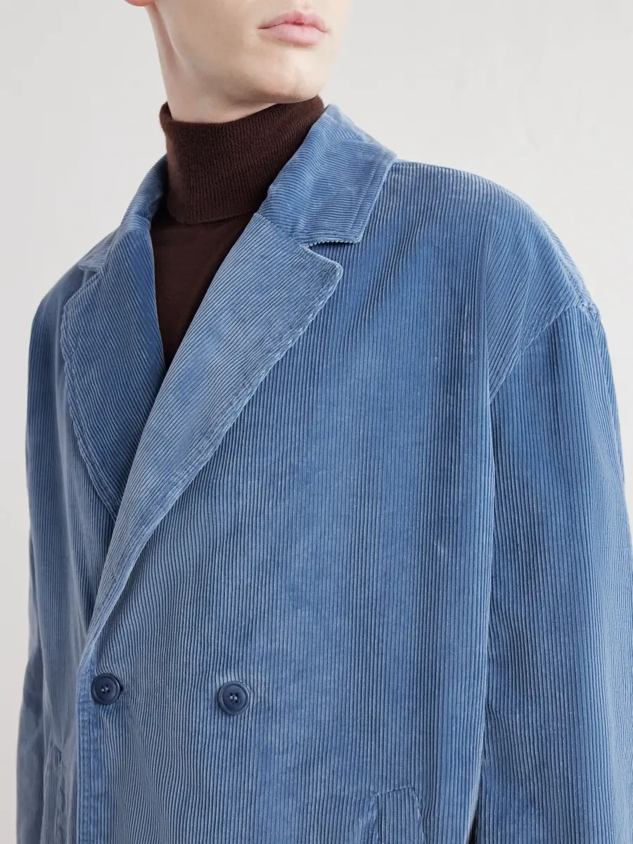 Casey Casey Double-Breasted Cotton-Corduroy Blazer - Men | Thumbnail 5 Casey Casey Double-Breasted Cotton-Corduroy Blazer - Men | Thumbnail 5
